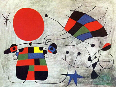 The Smile of the Flamboyant Wings Joan Miro